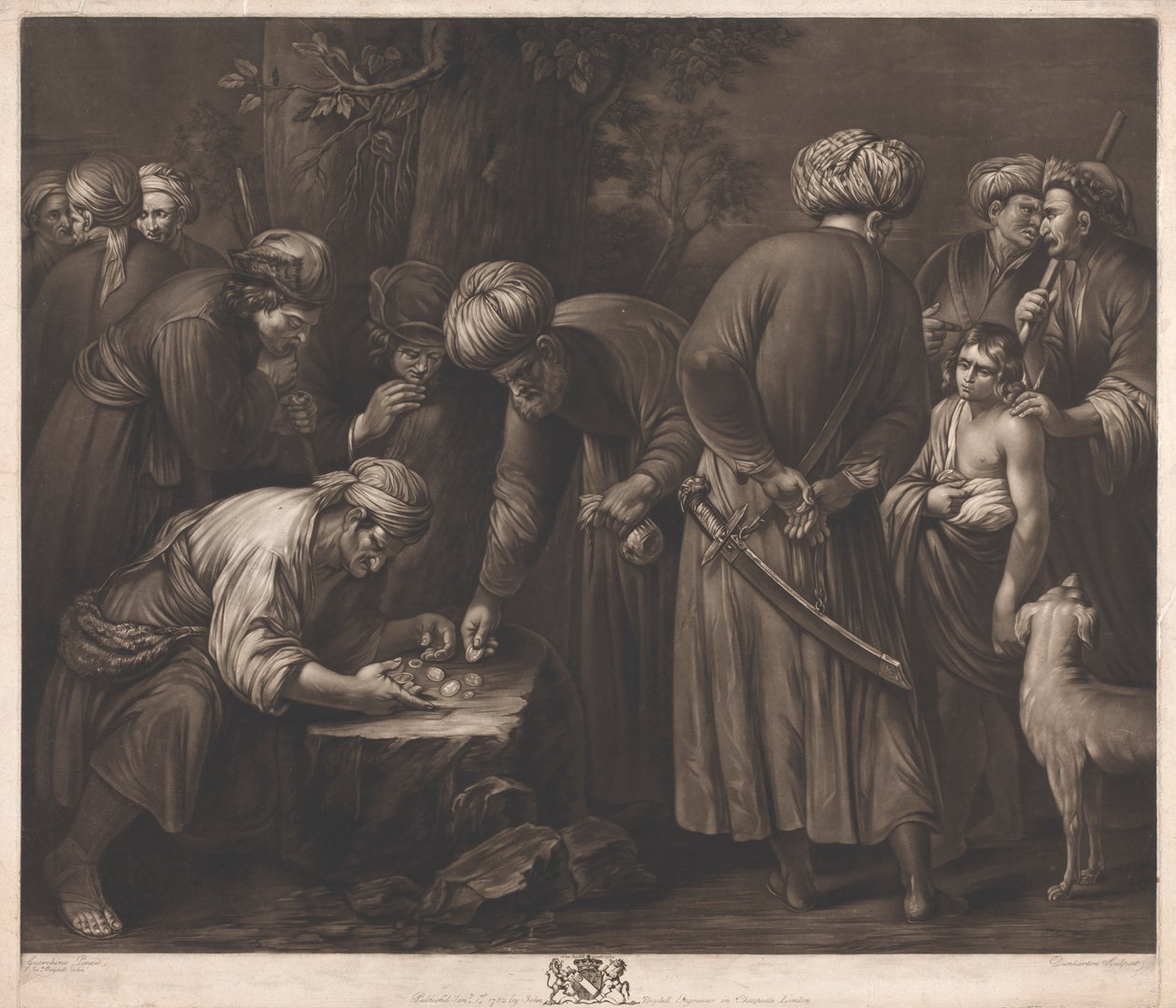 Joseph vendu par ses frères - Robert Dunkarton