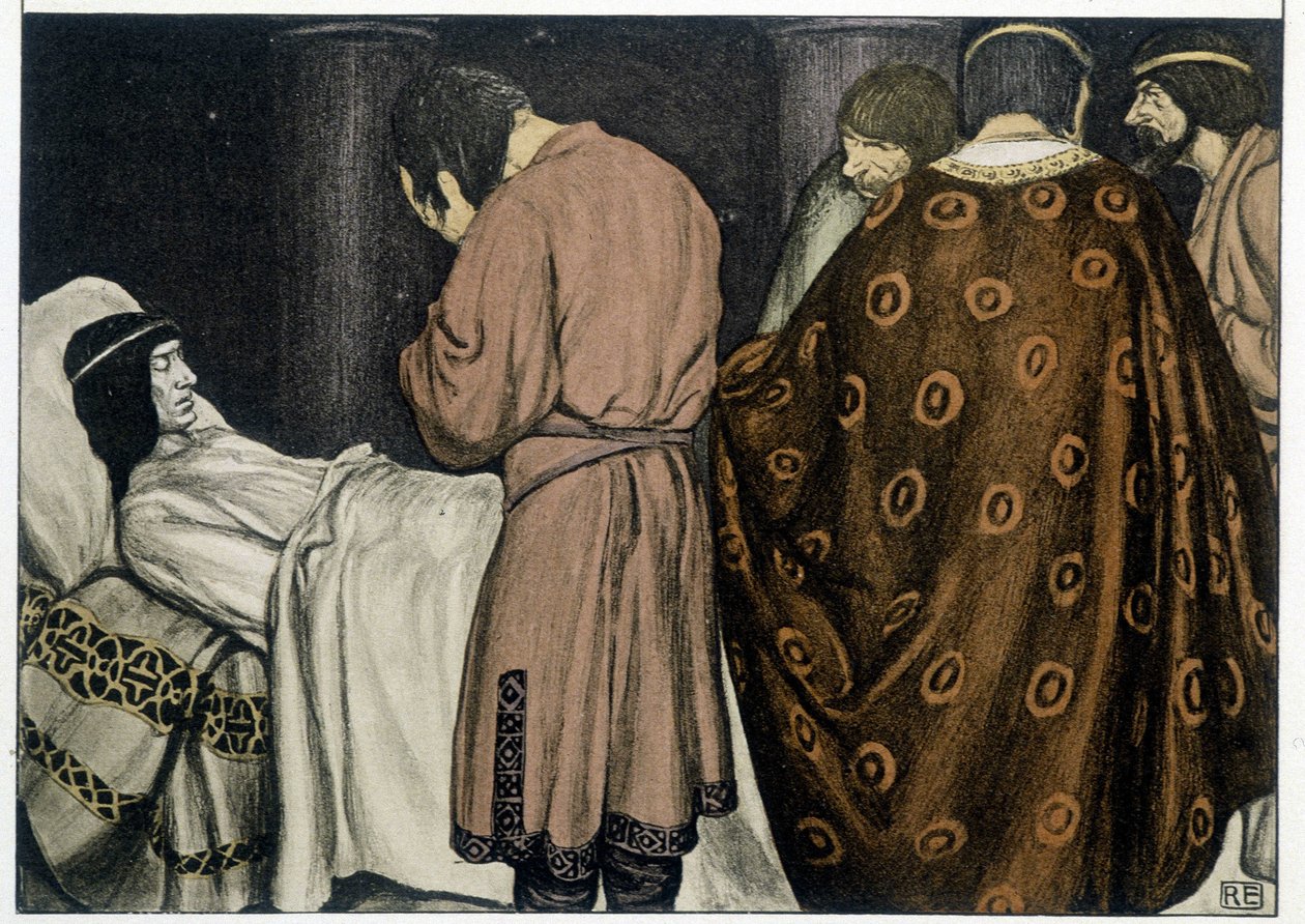 La Mort de Tristan - dans "Le Roman de Tristan et Iseult" par Robert Engels - Robert Engels