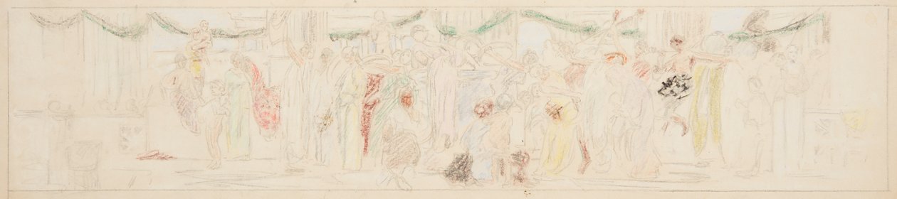 Étude pour une procession, "Festival des vendanges", Mendelssohn Glee Club, New York, NY - Robert Frederick Blum