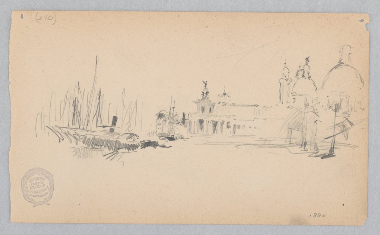 Vue de Venise, Italie - Robert Frederick Blum