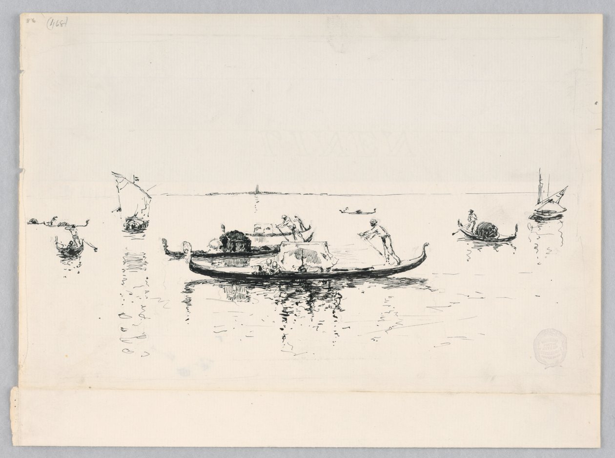 Vue de Venise, Italie - Robert Frederick Blum