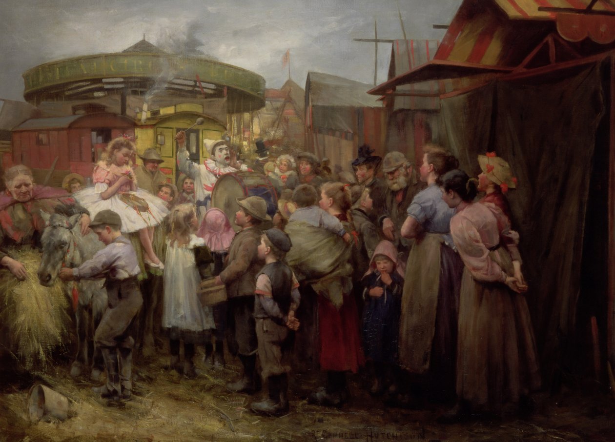 Le Carnaval du village Hi! Hi! Hi! 1890s - Robert Gemmell Hutchison