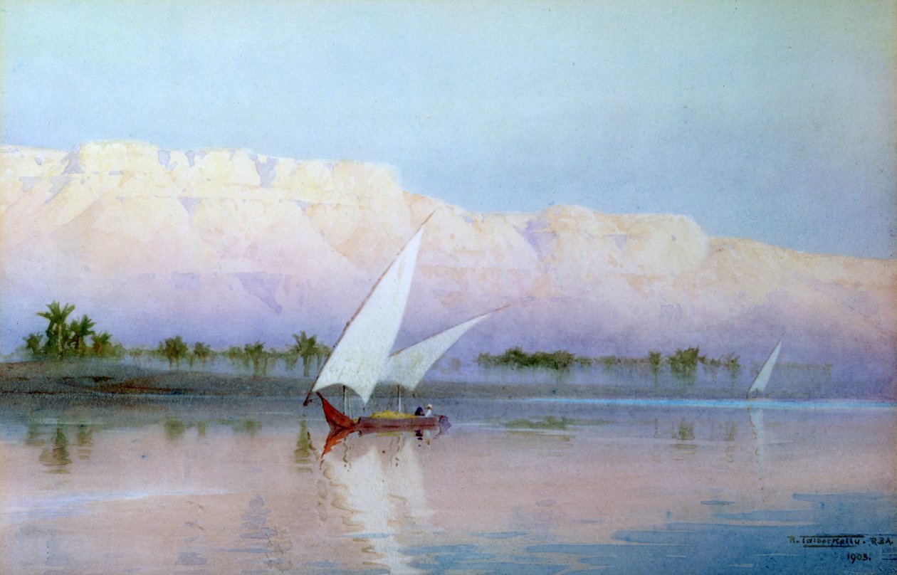 Sur le Nil - Robert George Talbot Kelly