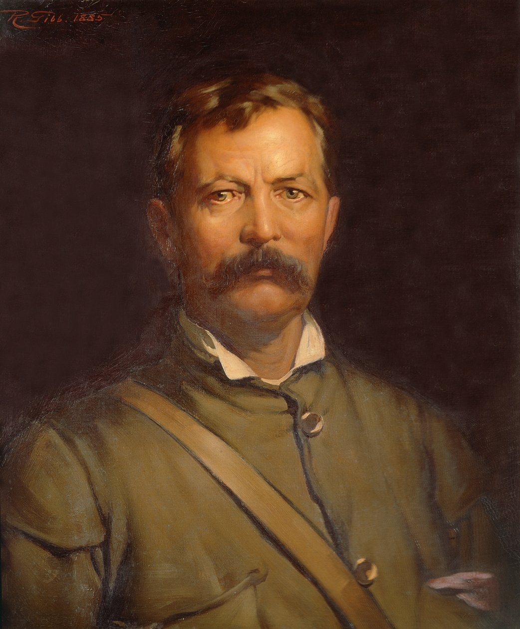 Portrait de Henry M. Stanley, explorateur - Robert Gibb
