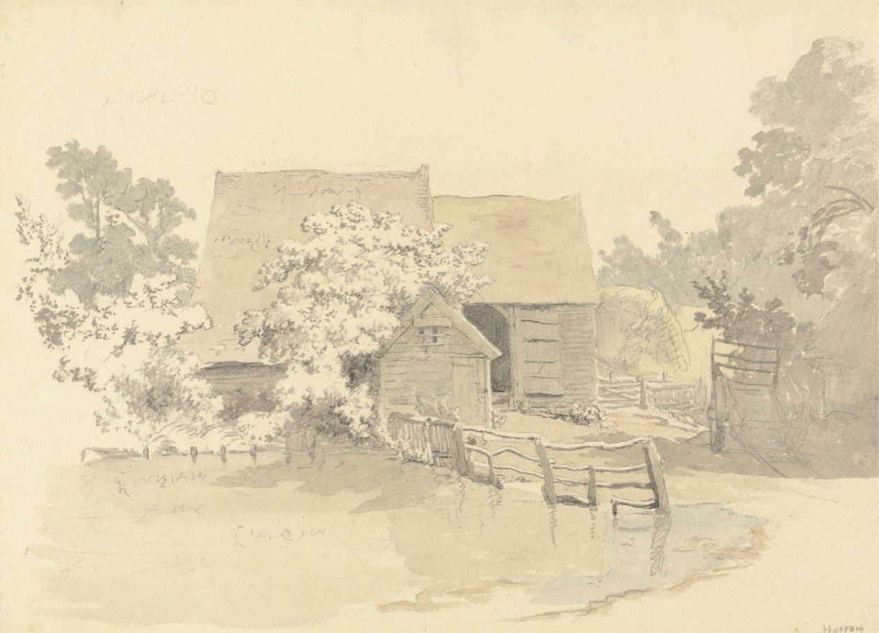 Une ferme à Harrow - Robert Hills