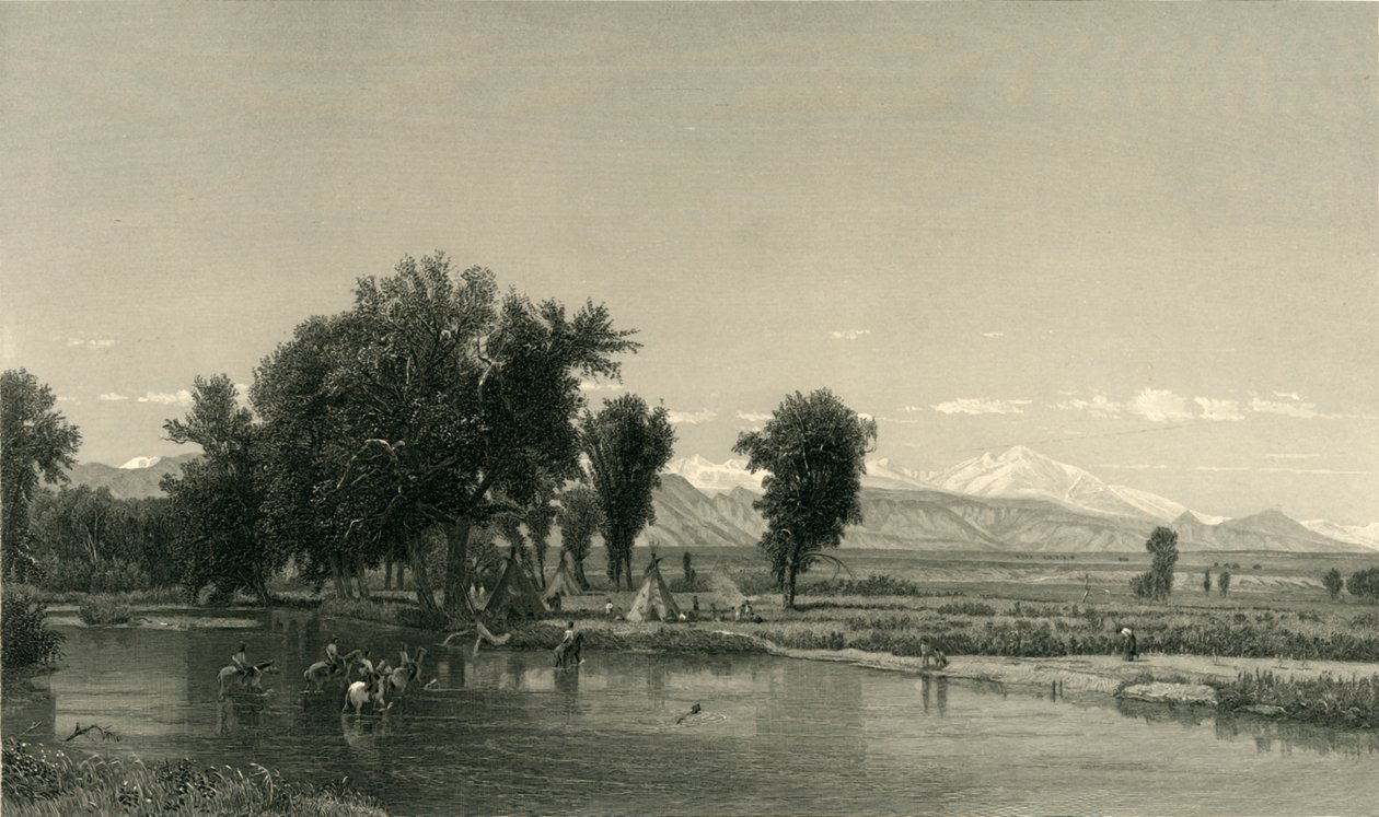 Les Montagnes Rocheuses, 1874 - Robert Hinshelwood
