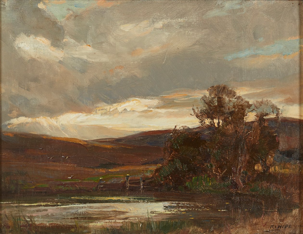 Soirée sur la route de Swire, pont d