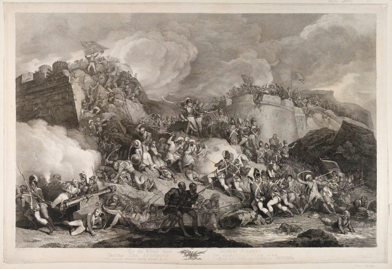 La prise de Seringapatam, 1799 - Robert Kerr Porter
