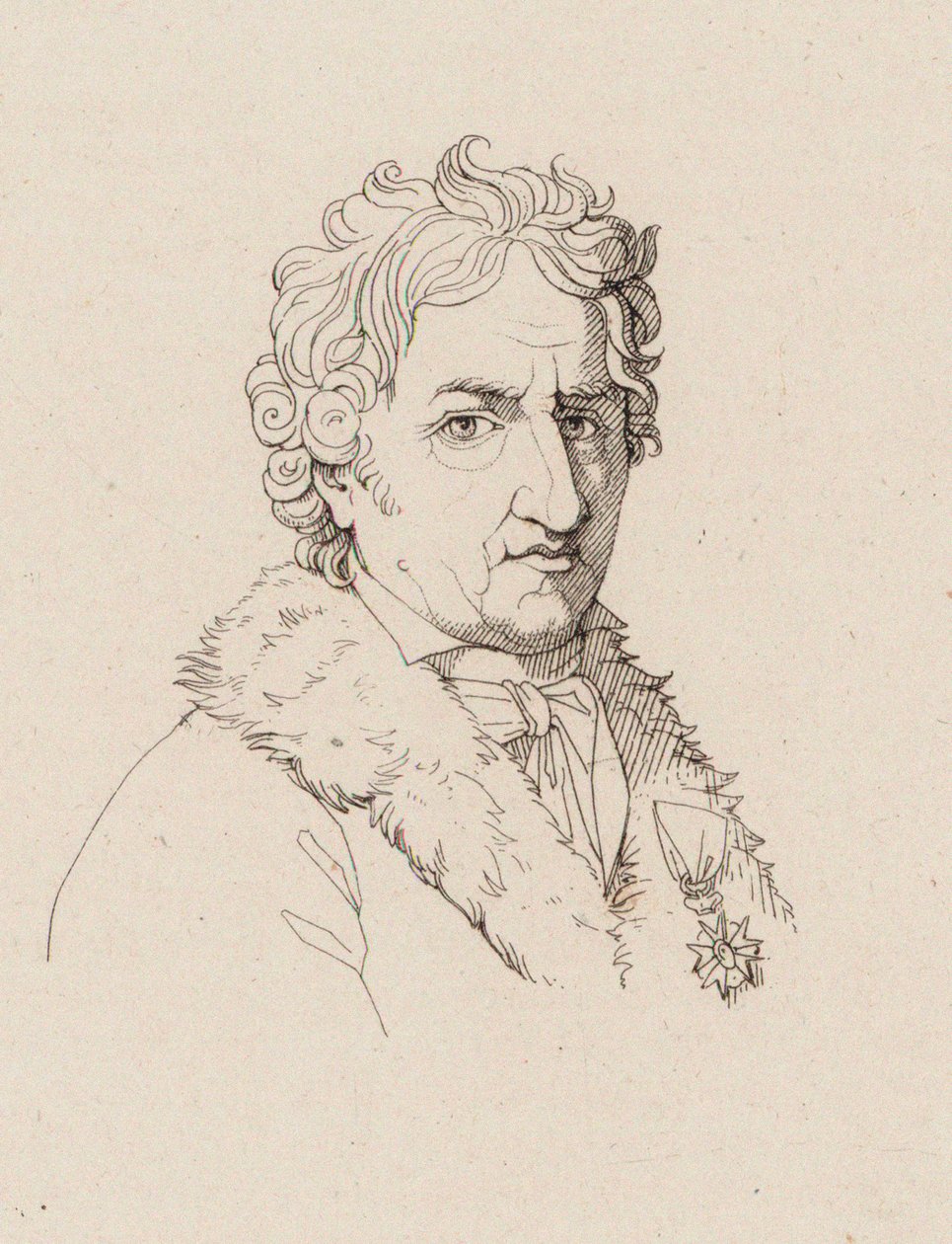Portrait du compositeur Pierre-Alexandre Monsigny 1729-1817, c. 1810 - Robert Lefevre
