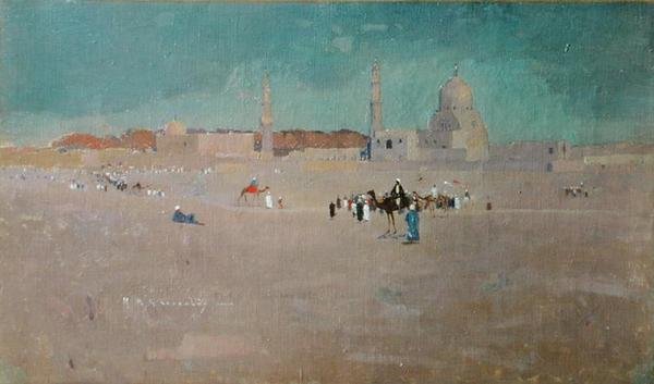 Une scène en Égypte, c.1890 - Robert McGowan Coventry