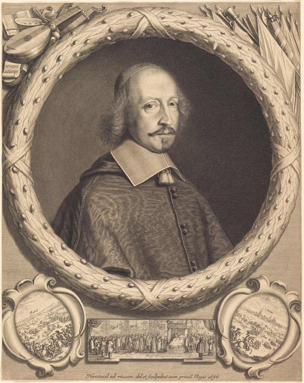 Le cardinal Jules Mazarin - Robert Nanteuil