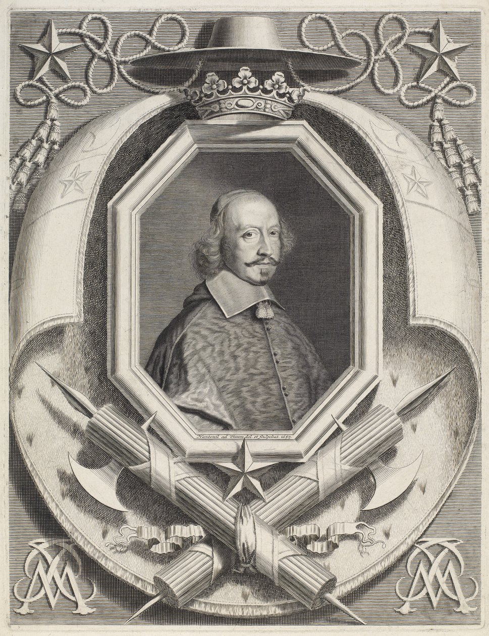 Cardinal Jules Mazarin - Robert Nanteuil