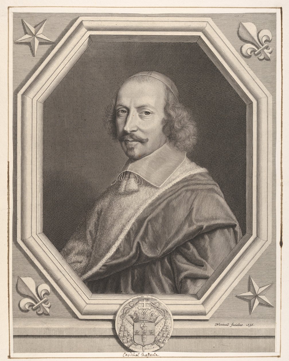 Cardinal Jules Mazarin, 1656 - Robert Nanteuil