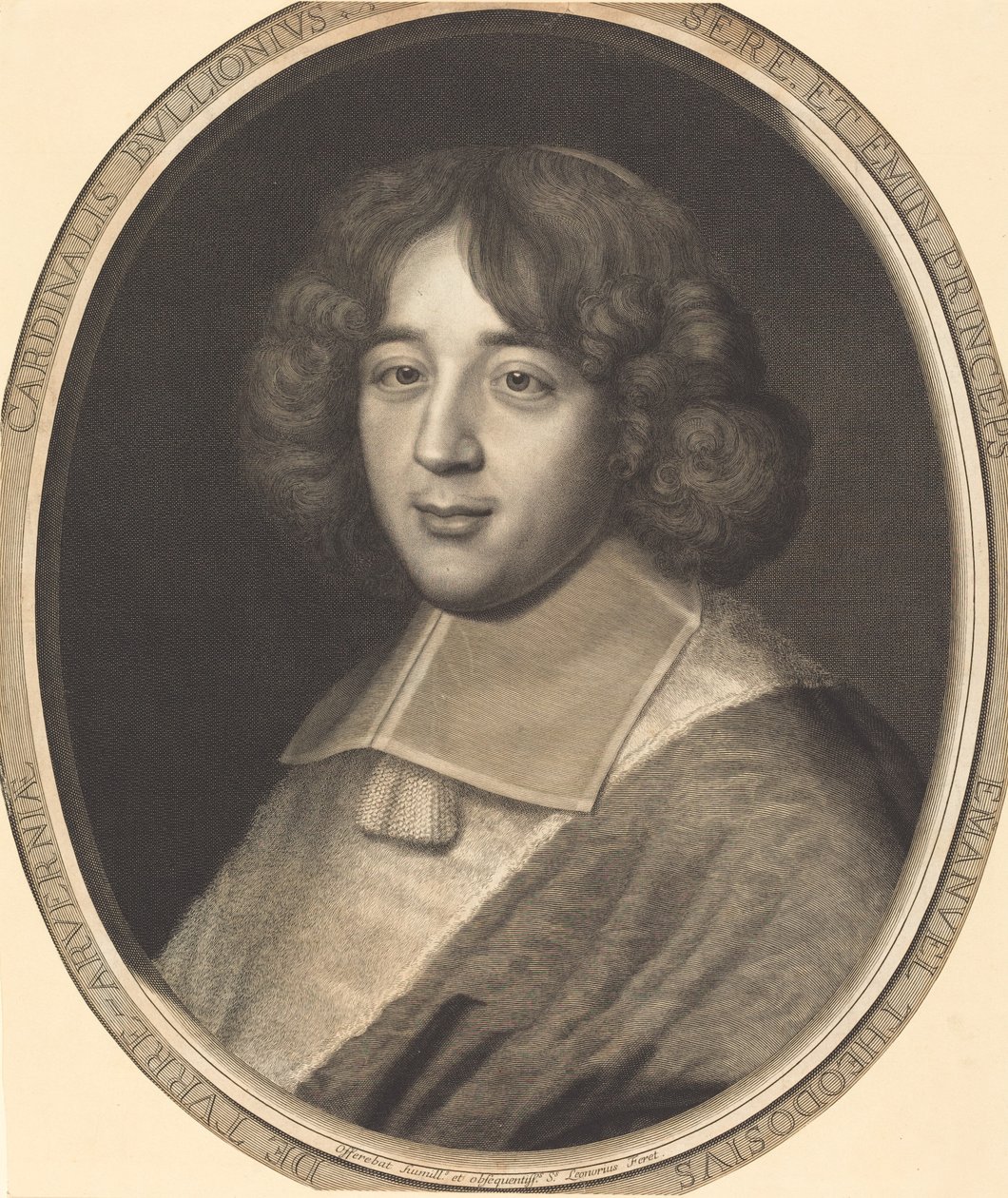 Cardinal de Bouillon - Robert Nanteuil