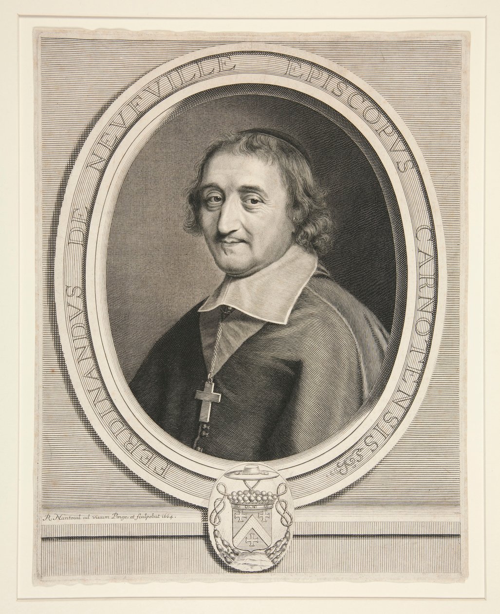 Ferdinand de Neufville, Évêque de Chartres (1608-1678) - Robert Nanteuil