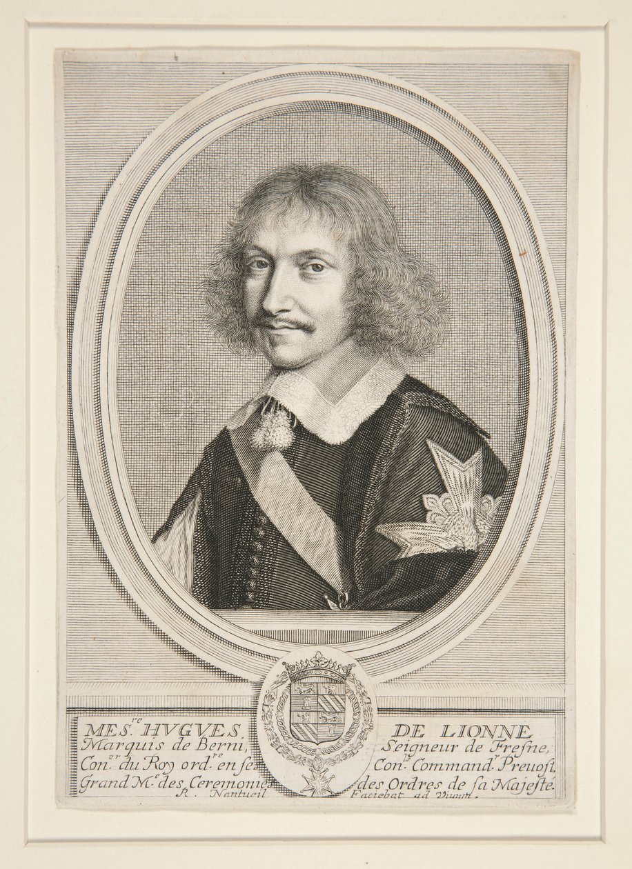 Hugues de Lionne, Marquis de Berni (1611-1671) - Robert Nanteuil