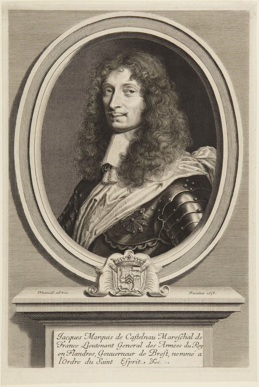 Jacques, Marquis de Castelnau - 1658 - Robert Nanteuil