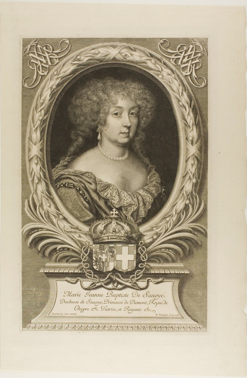 Marie Jeanne Baptiste de Savoye - Robert Nanteuil