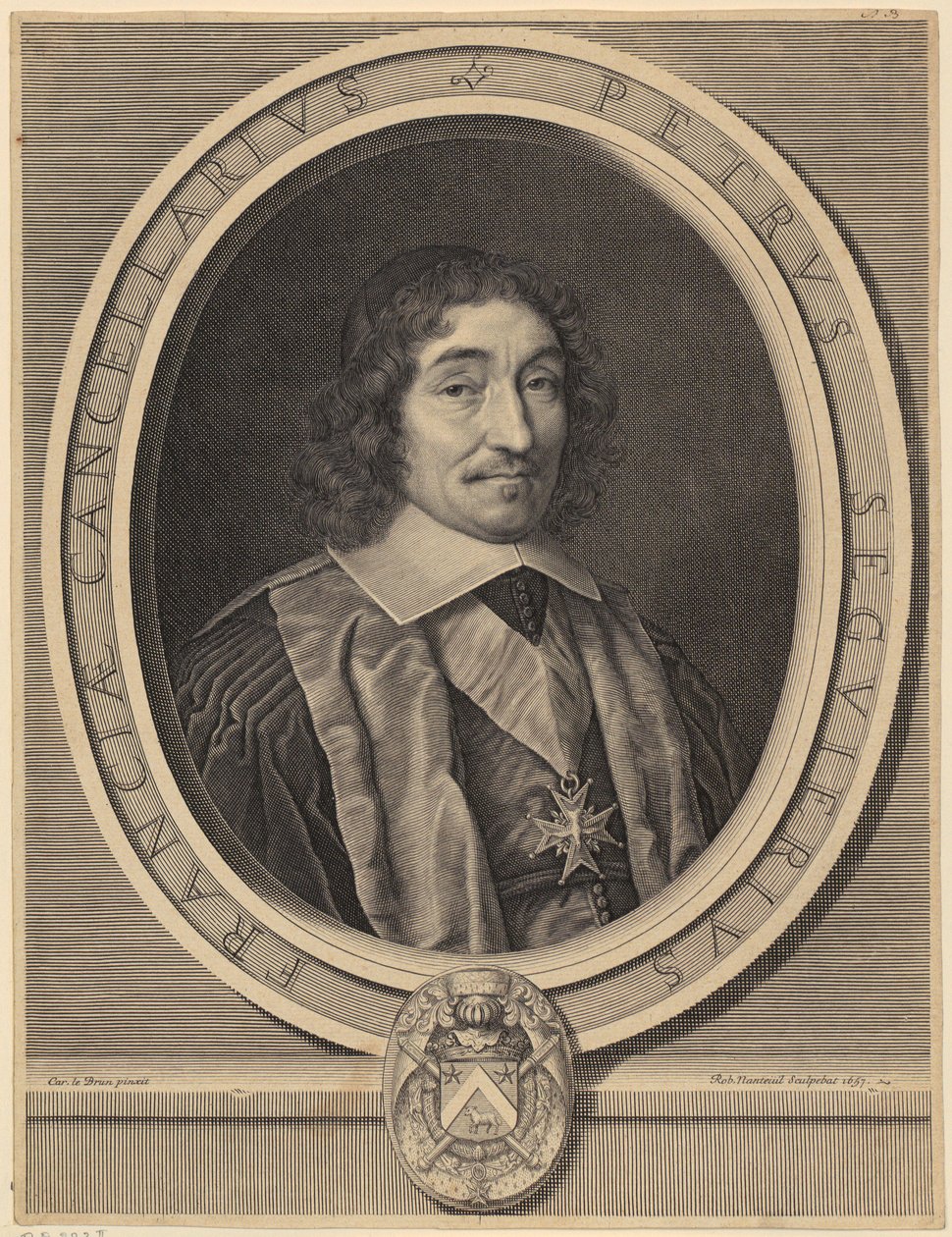 Portrait du chancelier Pierre Séguier - Robert Nanteuil