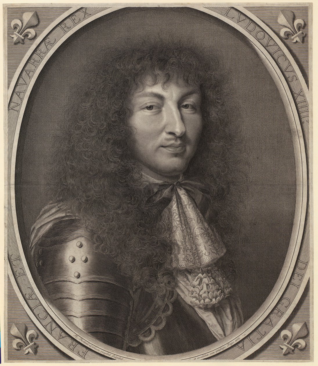 Portrait de Louis XIV - Robert Nanteuil