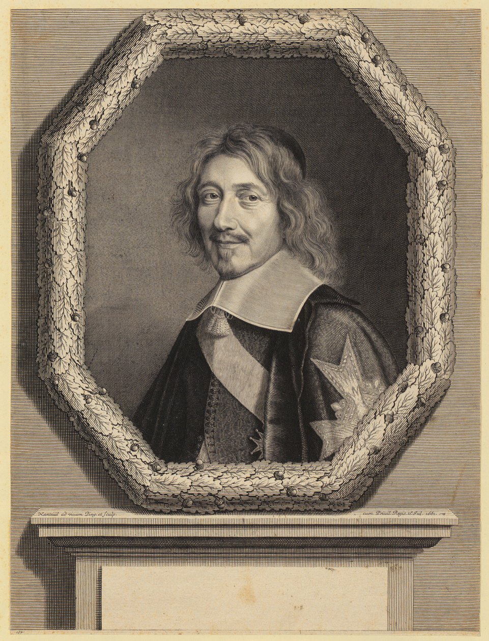 Portrait de Michel IV Le Tellier, ministre français - Robert Nanteuil