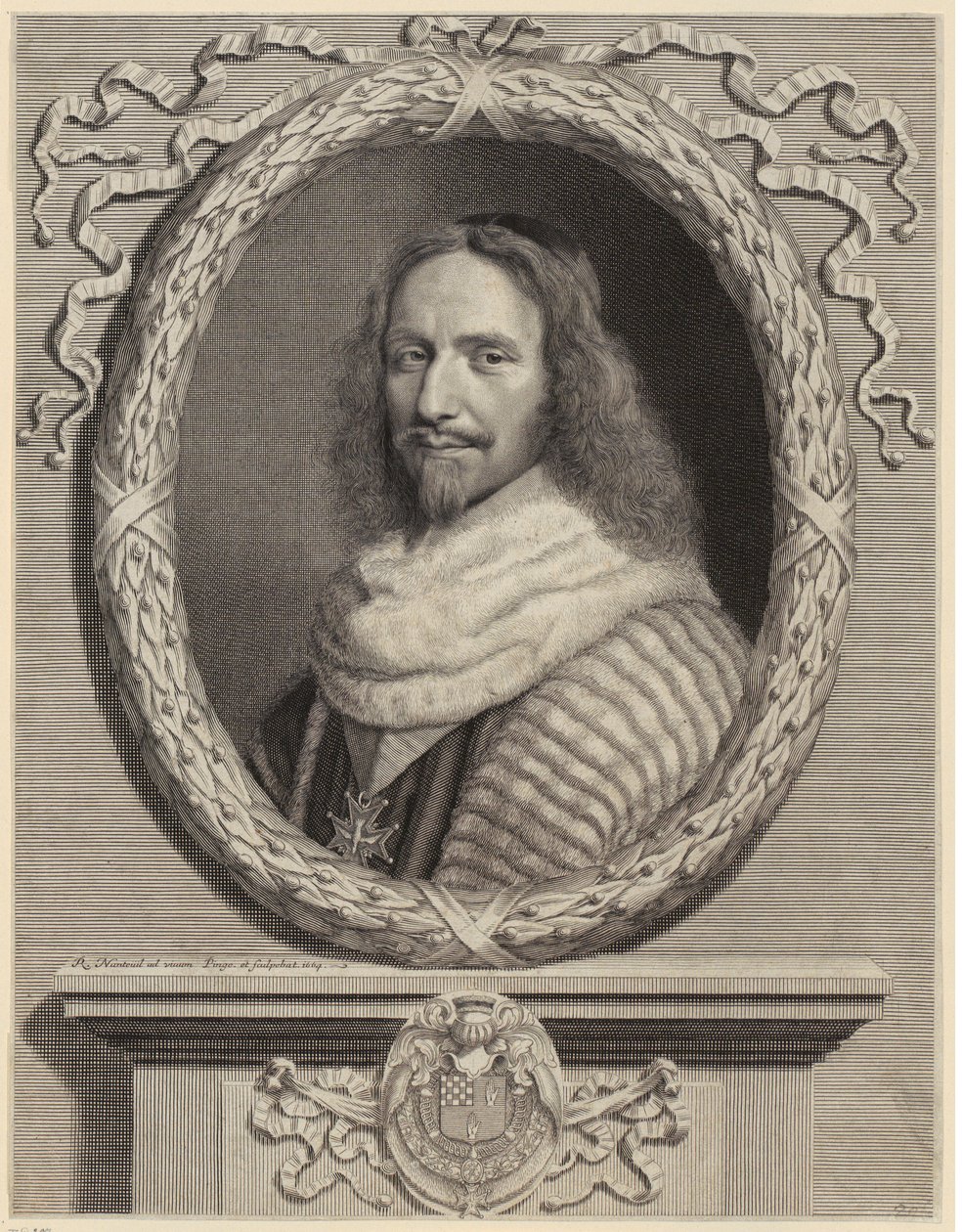 Portrait de Nicolas Potier de Novion - Robert Nanteuil
