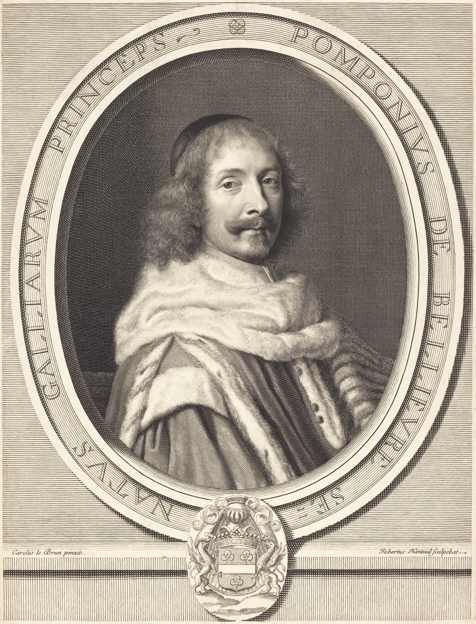 Pompone de Bellievre - Robert Nanteuil after Charles Le Brun