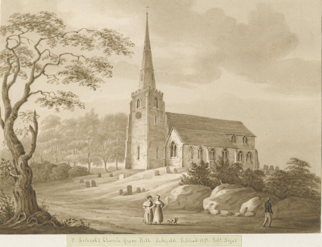 Lichfield - Église Saint-Michel - Robert Noyes