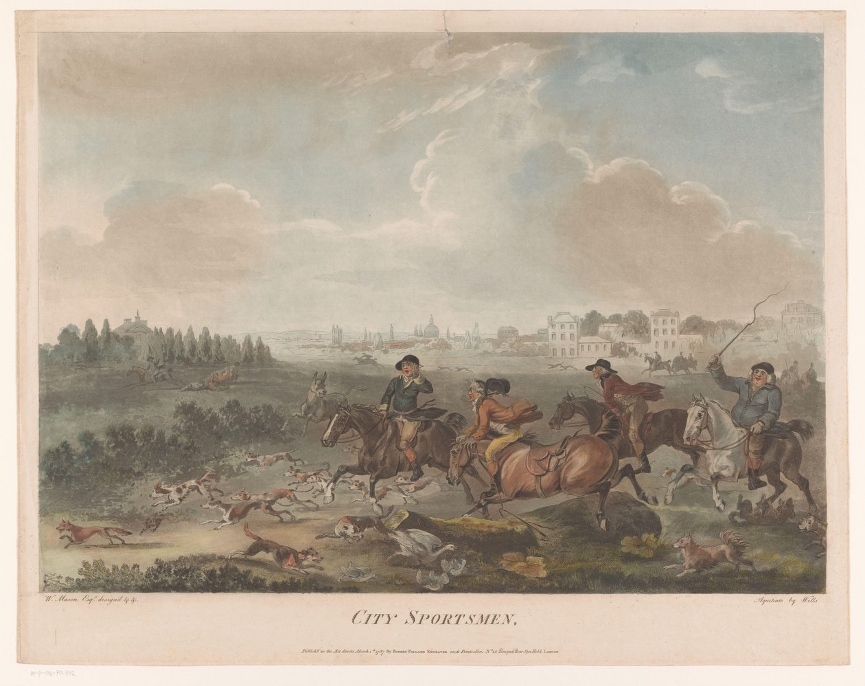 Chasse chaotique avec des chiens - Robert Pollard (I) (possibly)