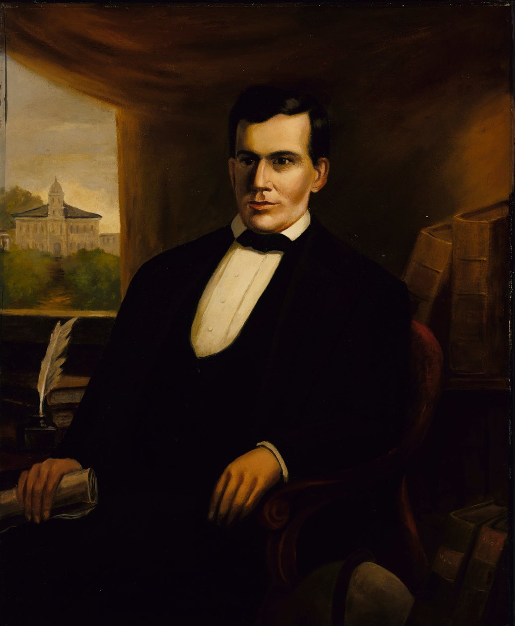 Portrait de Freeman Cary - Robert S. Duncanson