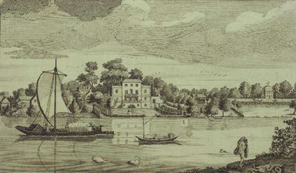 Vue de la maison du célèbre M. Pope à Twickenham - Robert Sayer