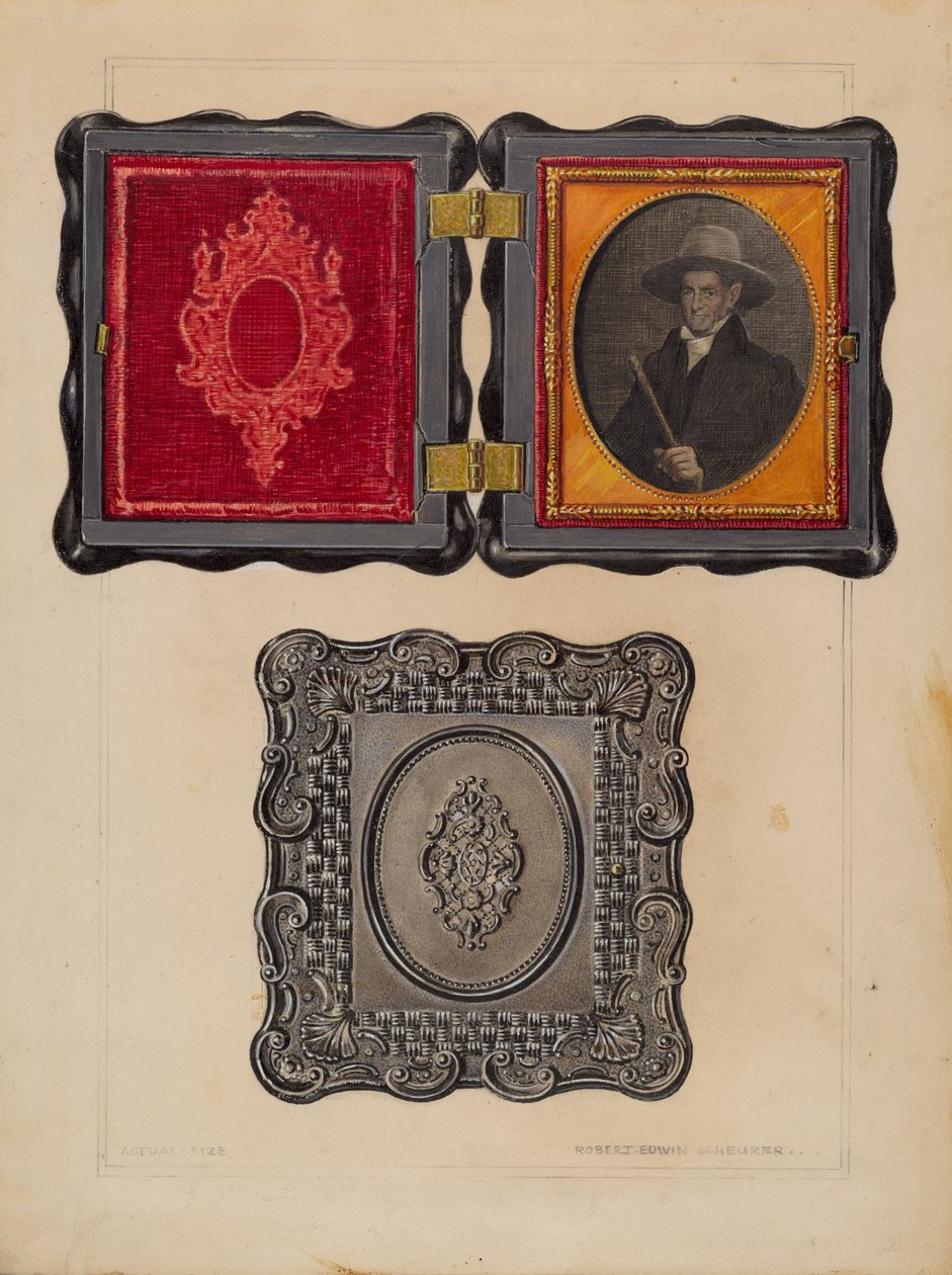 Boîtier de daguerréotype - Robert Schuerer