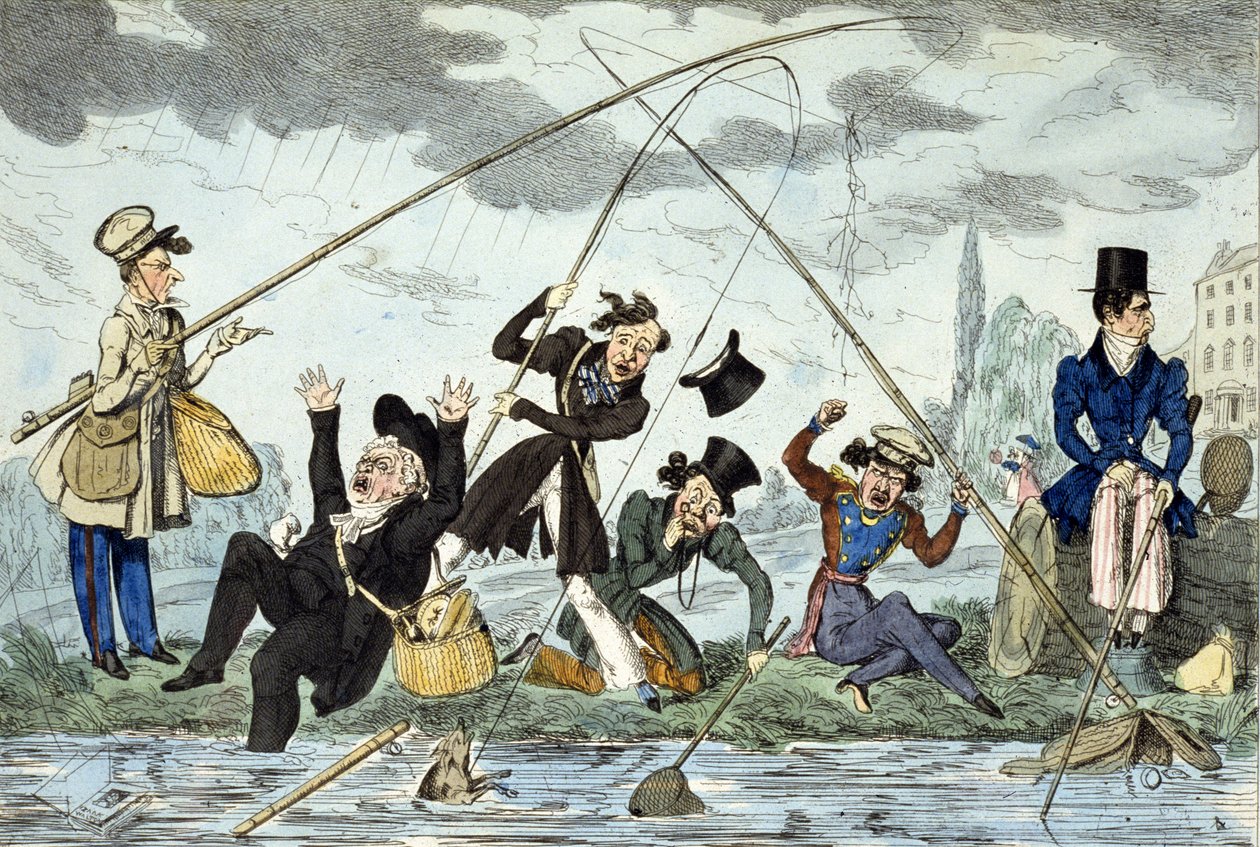 Waltonising ou Pêcheur de Green-Land, c.1830 - Robert Seymour