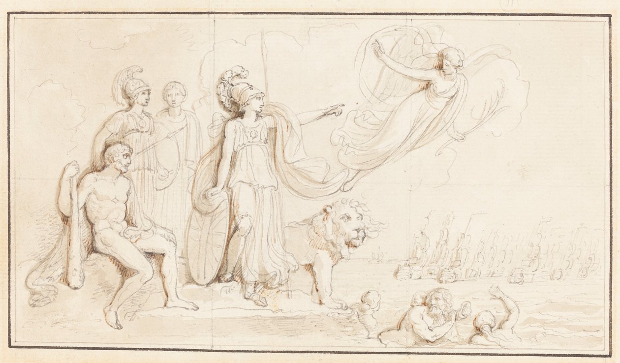 Allégorie de la puissance navale britannique - Robert Smirke