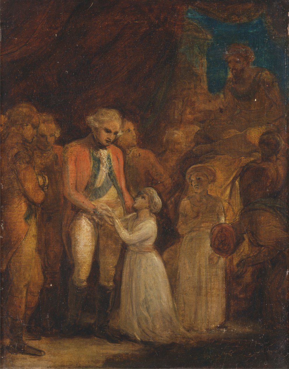 Les Deux Fils de Tipu Sahib, Sultan de Mysore, Remis en Otages au Général Cornwallis - Robert Smirke