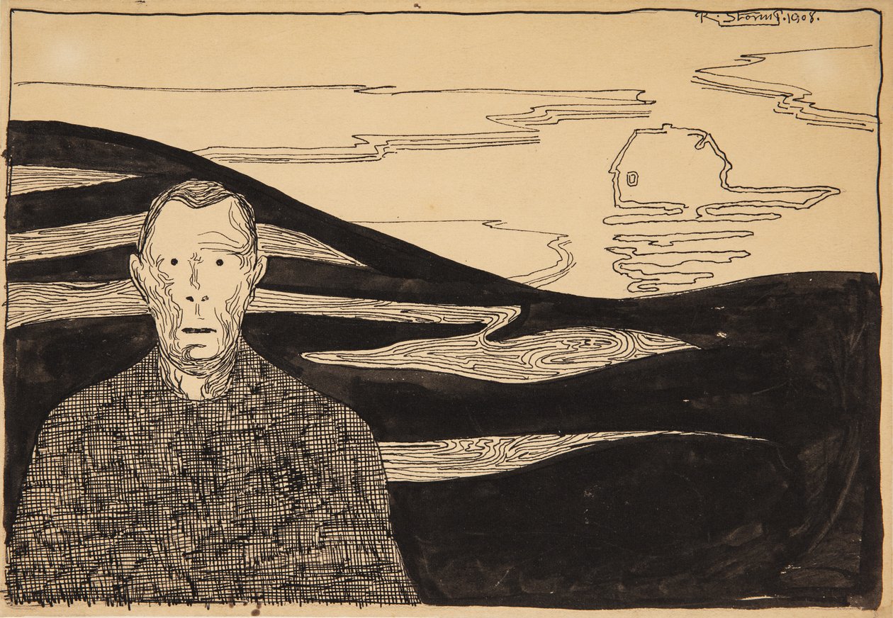 Paysage du soir - Robert Storm Petersen