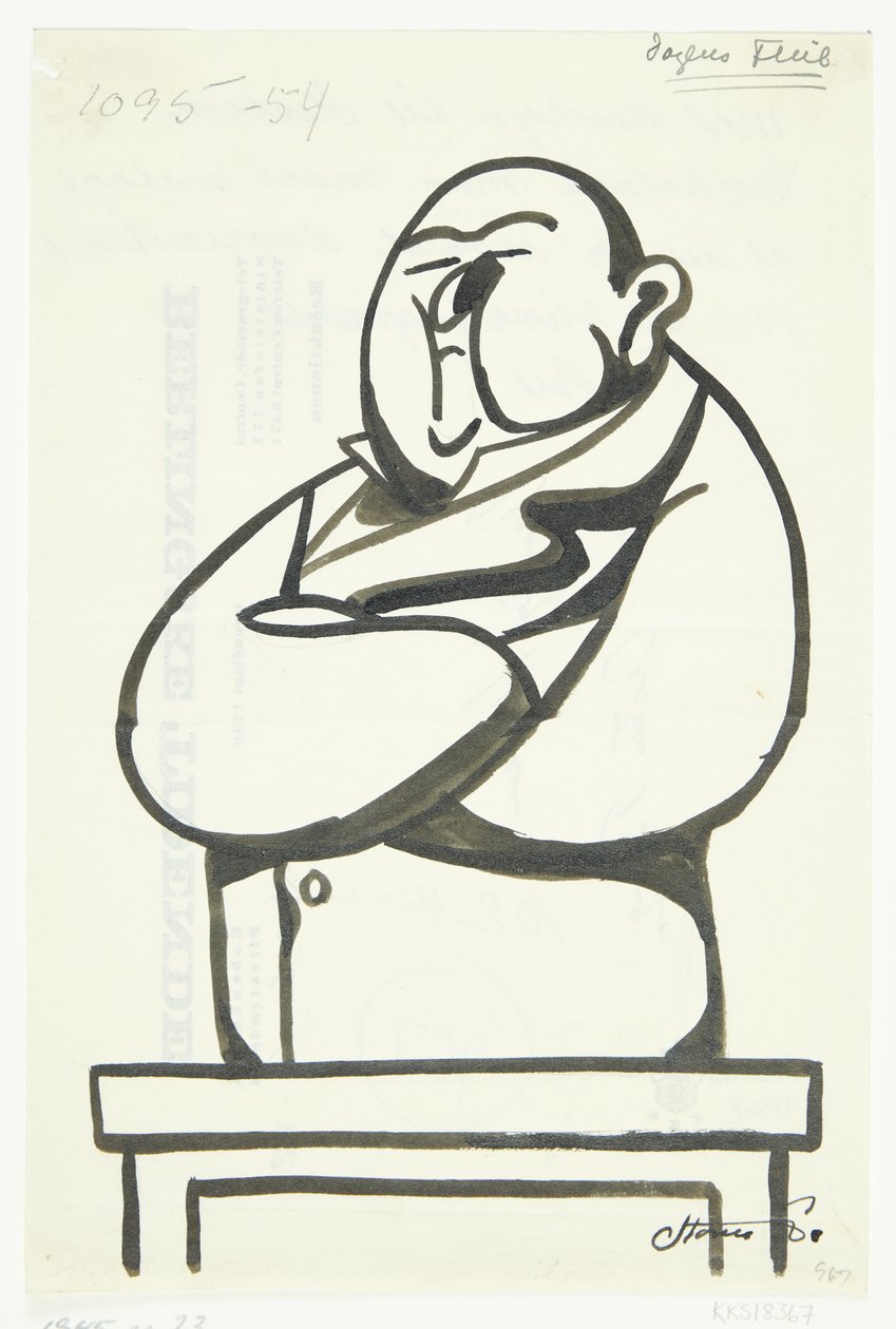 Feuille pour "La mouche du jour" - Robert Storm Petersen