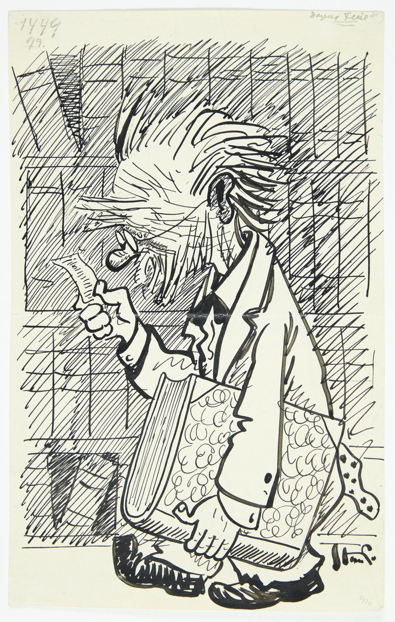 Feuille pour "La mouche du jour" - Robert Storm Petersen