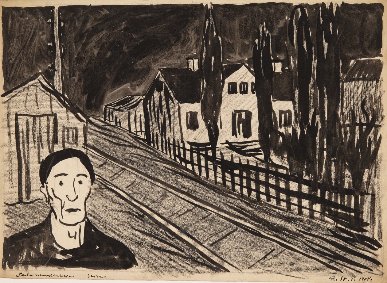Le suicidé. Esquisse - Robert Storm Petersen