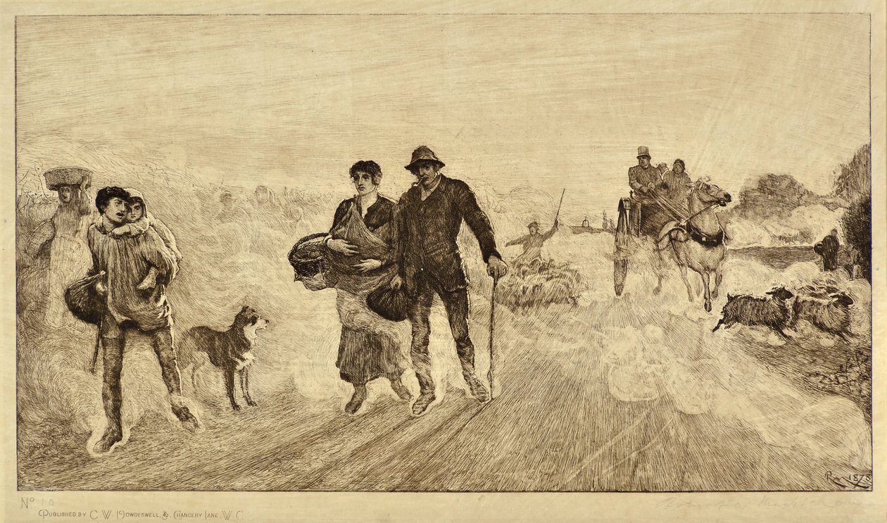 Retour de la foire de St Neot - Robert Walker Macbeth