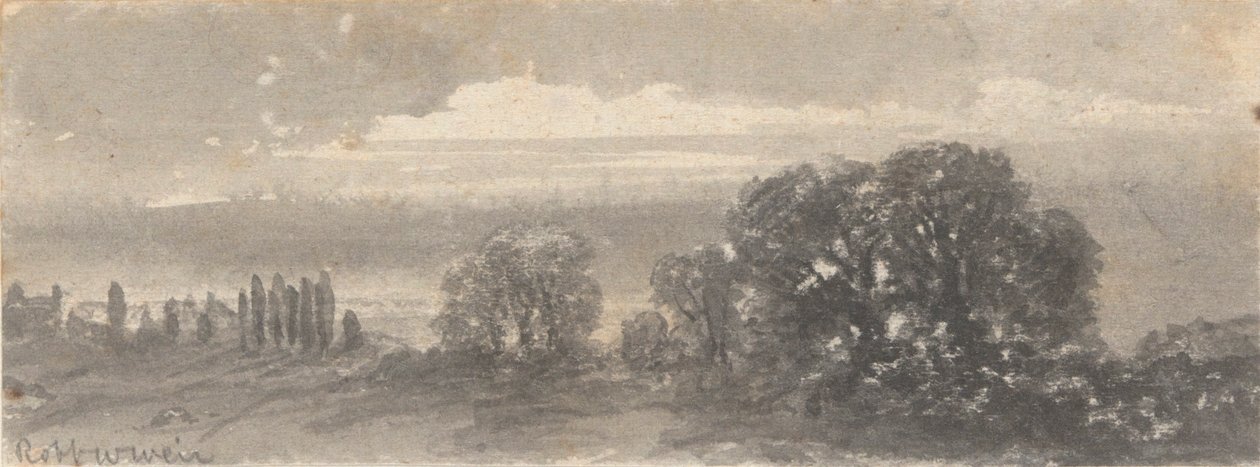 Paysage - Arbres - Robert Walter Weir