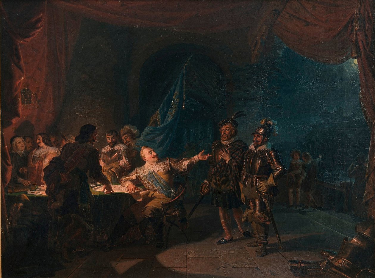 Gustav II Adolf de Suède à Wurtzbourg - Robert Wilhelm Ekman