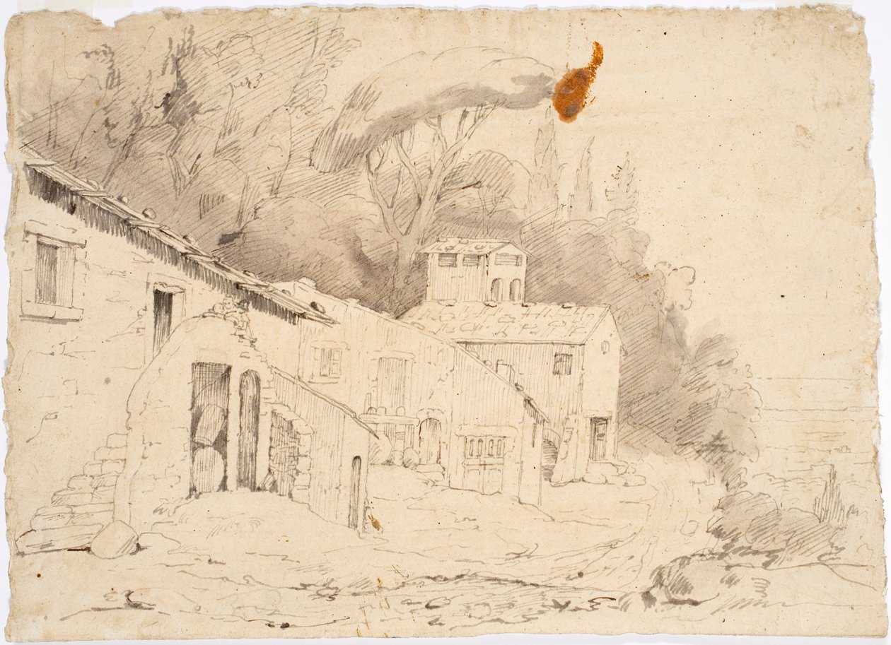 Ferme italienne - Robert Wilhelm Ekman