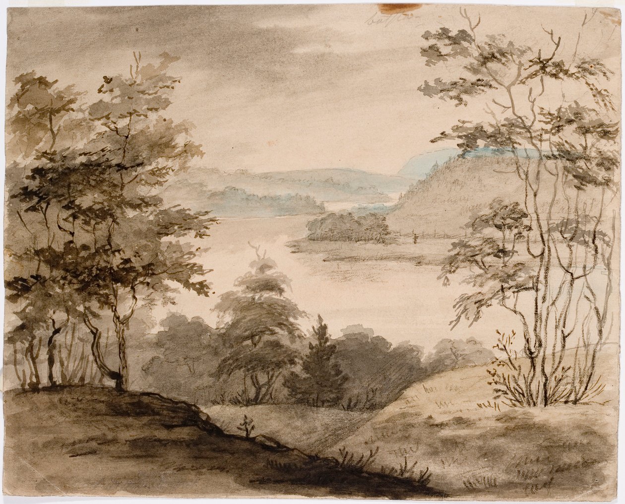Paysage avec rivière sinueuse - Robert Wilhelm Ekman