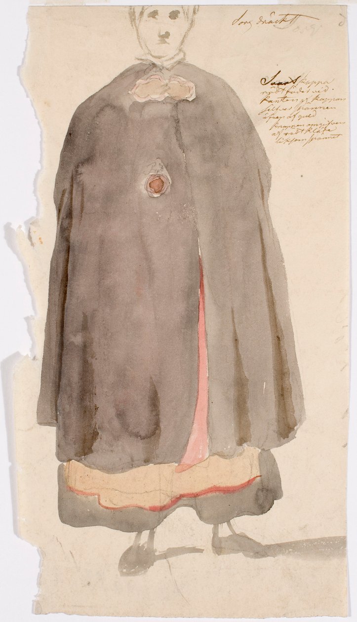 Paysanne debout - Robert Wilhelm Ekman