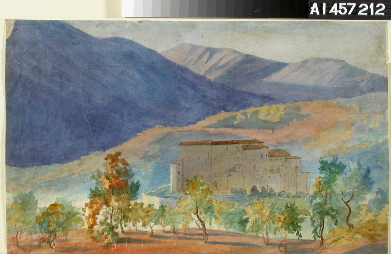 Subiaco, Rocca Abbaziale - Robert Wilhelm Ekman
