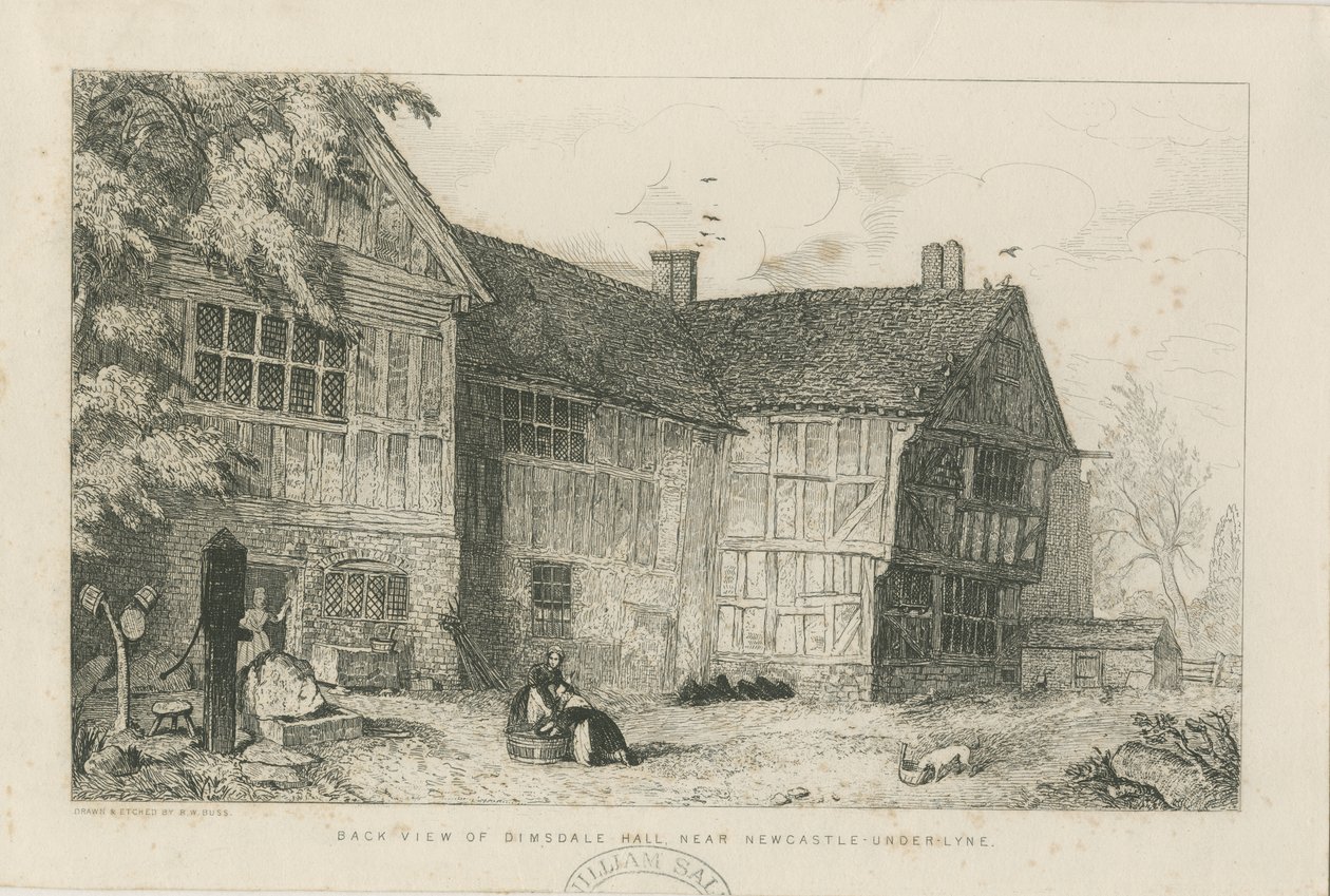 Dimsdale Old Hall - Robert William Buss