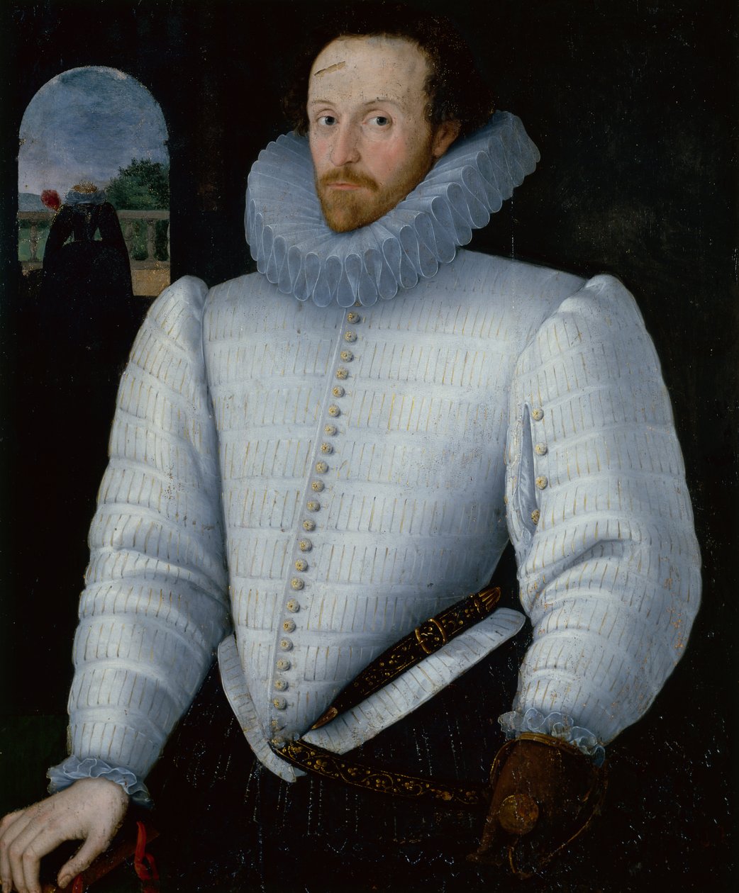 Portrait de Sir Walter Raleigh - Robert the Elder Peake
