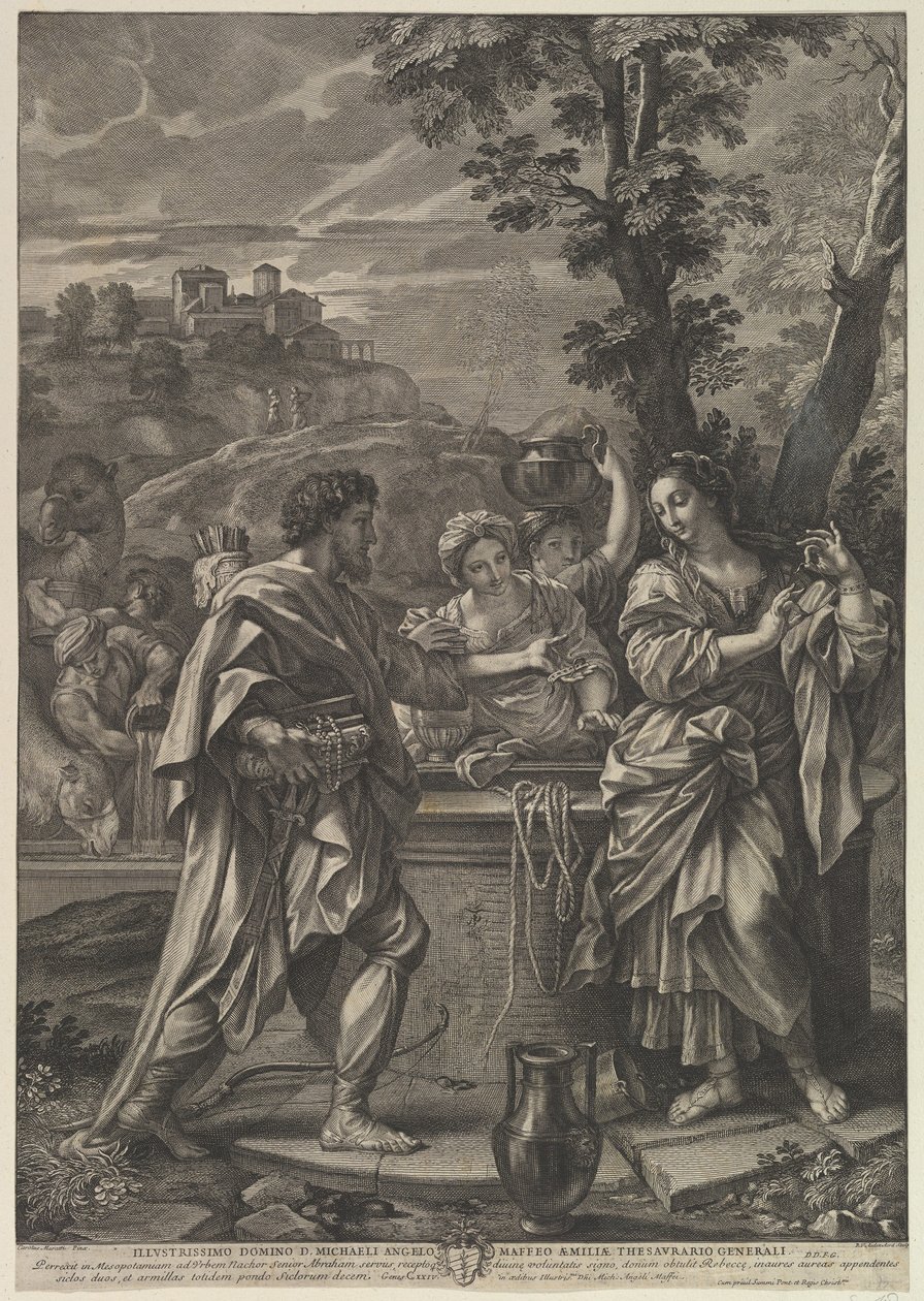Rebecca au puits - Robert van Audenaerde