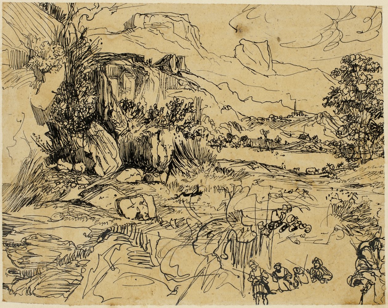 Garde avancée - Rodolphe Bresdin